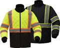 GSS Safety Class 3 Two Tone Quilted Jacket 8007/8009