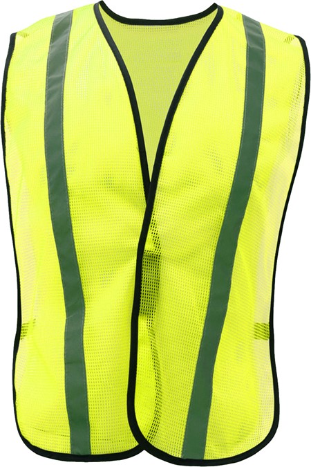 GSS Safety Non-ANSI Economy Vest with Elastic 3001/3002