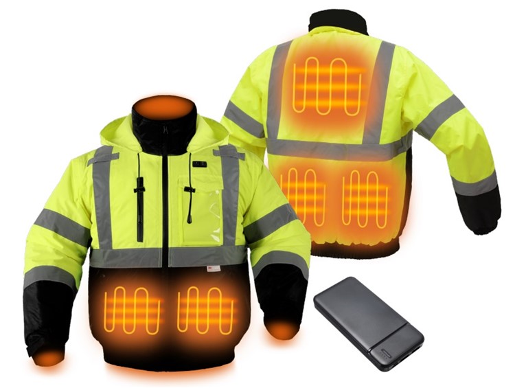 GSS Safety Class 3 Heated Safety Jacket 8901