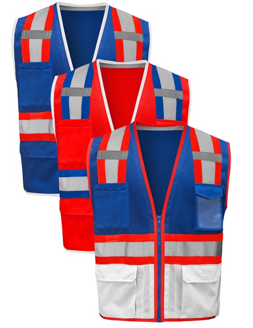 GSS Safety GSS Patriot Class 2 Hype-Lite Heavy Duty Vest 1731
