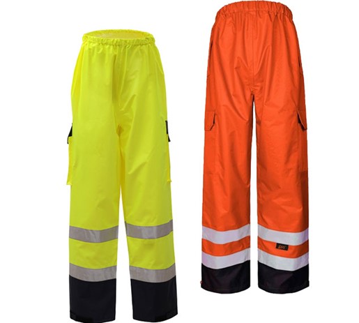 GSS Safety Class E Premium Waterproof Pants with Black Bottom 6803/6804