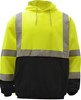GSS Safety Class 3 Pullover Fleece Sweatshirt with Black Bottom 7001/7002 View 2