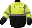 GSS Safety Class 3 Waterproof Quilt-Lined Bomber Jacket 8001/8002 View 2