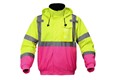 GSS Safety Unisex Bomber Jacket Pink 8018/8019 View 2