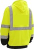 GSS Safety Class 3 Pullover Fleece Sweatshirt with Black Bottom 7001/7002 View 3