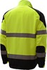 GSS Safety Premium Class 3 Zipper Windbreaker Jacket with Black Bottom - Discontinued 7503/7504 View 3