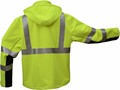 GSS Safety Class 3 Softshell Sweatshirt w/black Bottom 7515/7517 View 3
