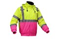 GSS Safety Unisex Bomber Jacket Pink 8018/8019 View 3