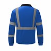 GSS GSS Color Non ANSI Long Sleeve Safety Polo with Black Bottom 5033-5039 View 3