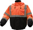 GSS Safety Class 3 Waterproof Quilt-Lined Bomber Jacket 8001/8002 View 4