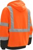 GSS Safety Class 3 Pullover Fleece Sweatshirt with Black Bottom 7001/7002 View 5