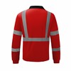 GSS GSS Color Non ANSI Long Sleeve Safety Polo with Black Bottom 5033-5039 View 5