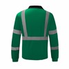 GSS GSS Color Non ANSI Long Sleeve Safety Polo with Black Bottom 5033-5039 View 8