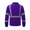 GSS GSS Color Non ANSI Long Sleeve Safety Polo with Black Bottom 5033-5039 View 10