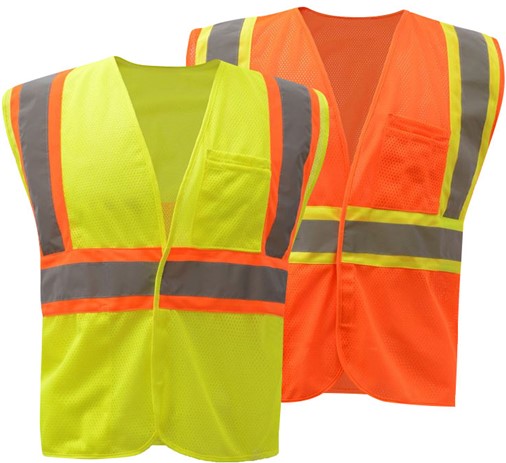 Class 2 Fire Treated Hook & Loop Closure Vest