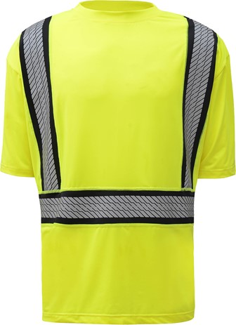 Class 2 Onyx Two-Tone Anti-Snag T-Shirt w/Segment Tape