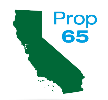 Proposition 65 warning